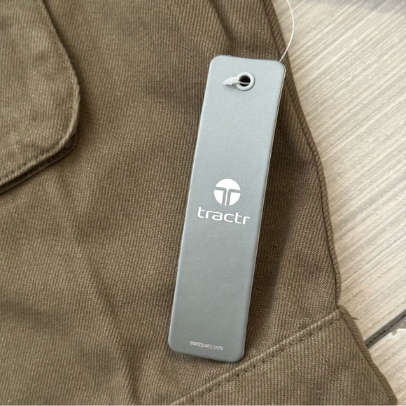 Tractr 🫐 Kids Girls Olive Jean Jacket - Picture 6 of 13